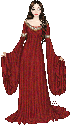 foldy, eh? I really love this gown, it's so simple and elegant! I really like her shading and her hair...