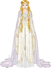 I really like this doll because of the dress design... Unfortunately Galadriel doesn't have a lot of different gowns...
