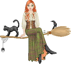 I know, every second witch is called Samantha... But since she's a "typical" witch, she's called Samantha! (made for a challenge)