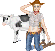 that's me, or at least it shall be me, I've made her for a challenge (and that's why I'm dressed as a cowgirl)